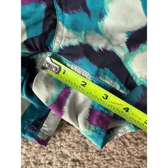 Patagonia Wavefarer Boardshorts Womens 8 Teal Purple Swim Shorts - Picture 6 of 6